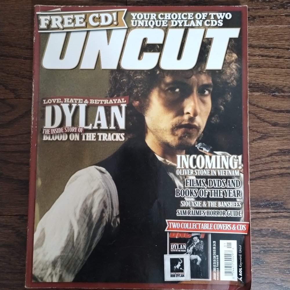 Uncut Jan 2005 Take 92 Bob Dylan Blood On The Tracks Inside Story Magazine